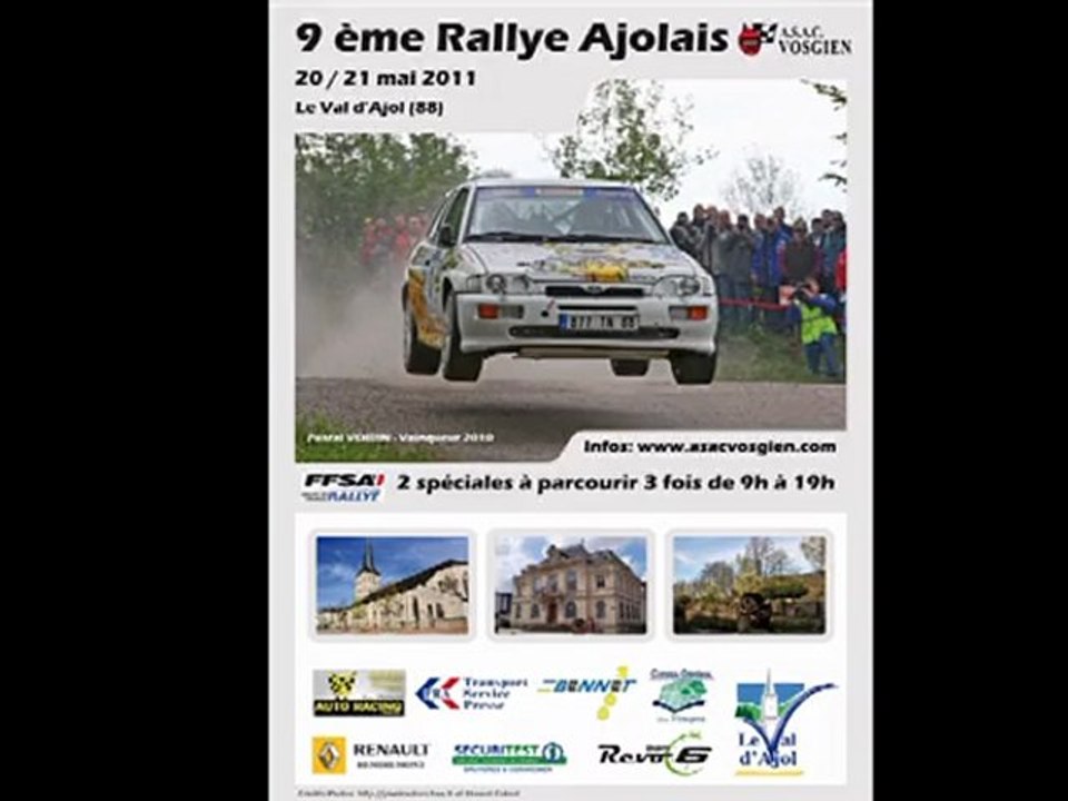 9 eme rallye Ajolais ES5 scratch final du 1er au 90eme