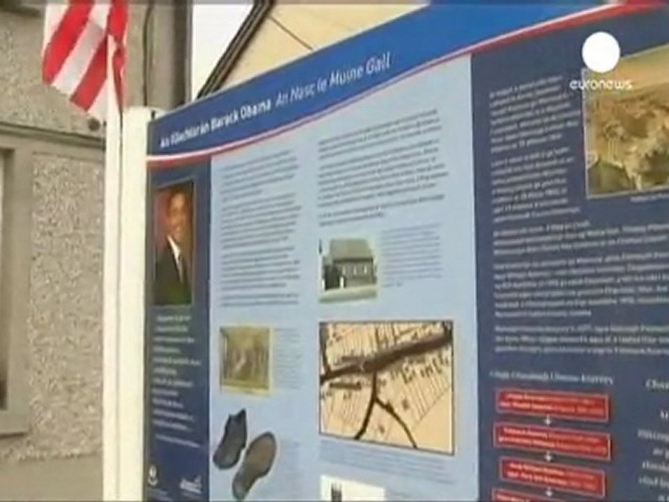 Obama entame sa tournée européenne en Irlande