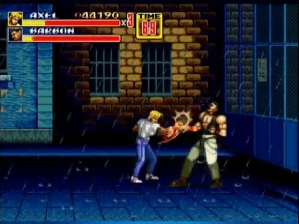 Streets of Rage 2 (Video Test Megadrive/Xbla)