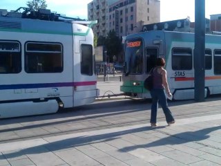 LE TRAMWAY 907 EN PANNE