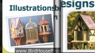 how to make a bird house - building bird houses - decorative bird house