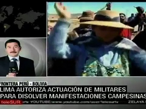 Campesinos retomarán negociaciones con el gobierno peruano