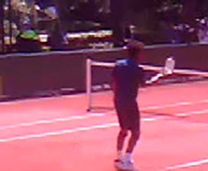 Gael Monfils entrainement