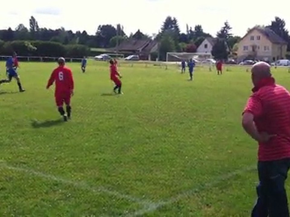 Arret de Van der souchy suivi d'une contre attaque