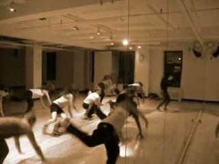 Class at Broadway Dance Center
