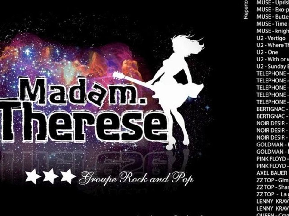 MADAM THERESE - With or without you U2 - Aux MINISTERES 2011