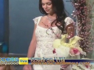 kathy ireland weddings by 2be access hollywood Fashion show