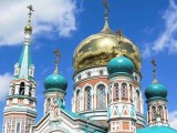 Omsk Dormition Cathedral - Great Attractions (Omsk, Russia)