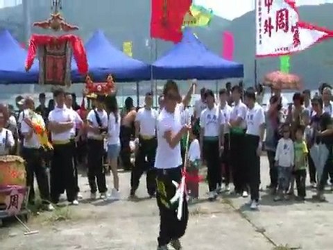 Human Mobile Stage 59A, 2011 Tin Hau Festival, Lion Dance Kung Fu