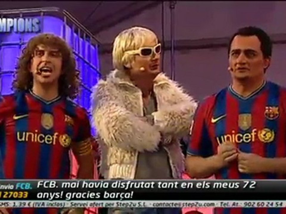 TV3 - Hat-trick Barça: Campions! - "Pop" el Camp!