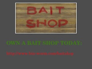 Own a Bait Shop: Sell Live Worm Bait
