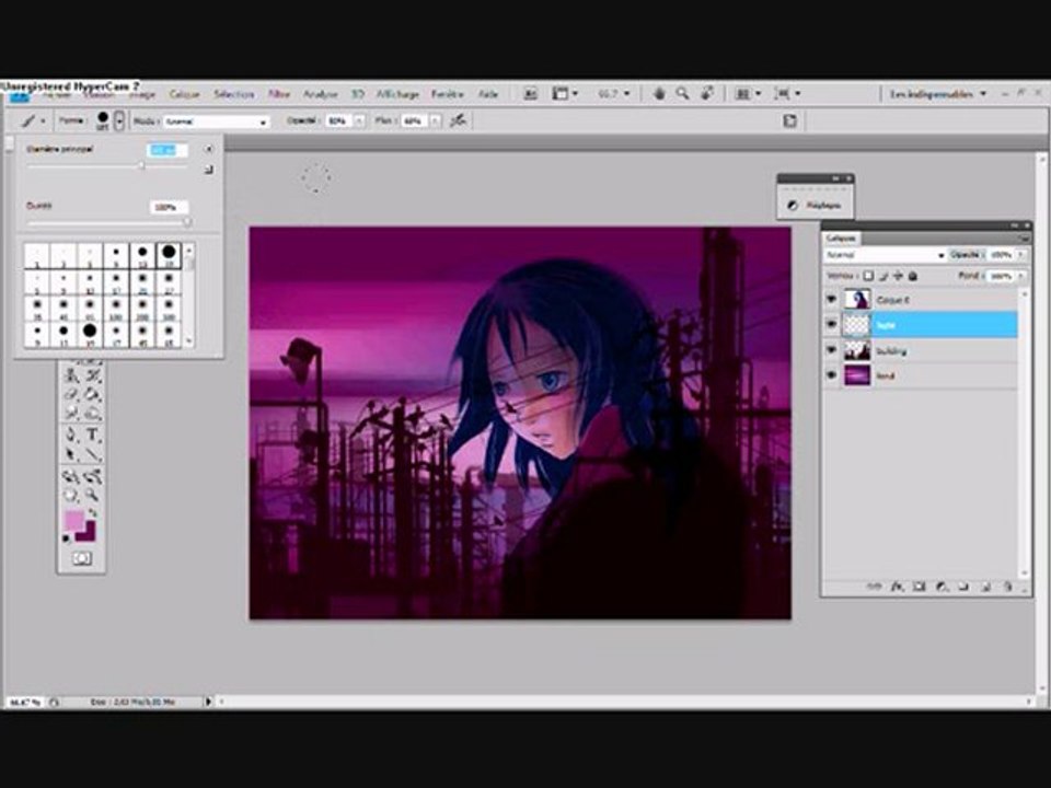 tuto CS4 - landscape in anime style