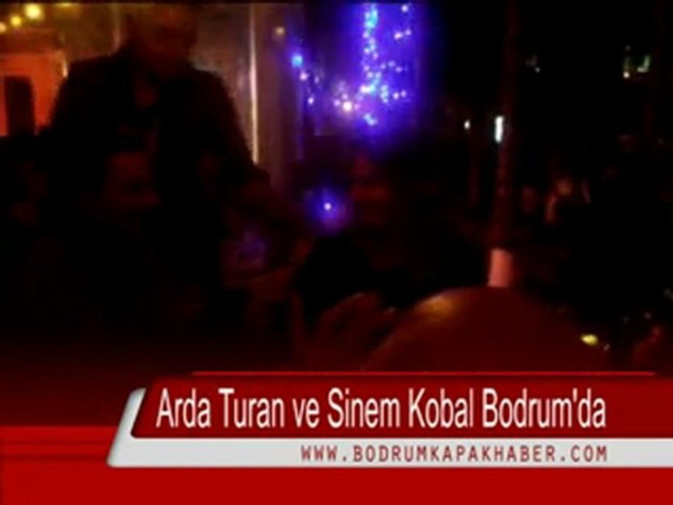 Arda Turan ve Sinem Kobal Bodrum'da