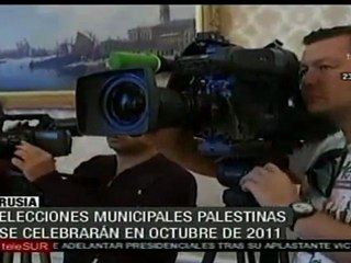 Elecciones palestinas se celebrarán en octubre