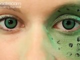 Green Manson Coloured Contact Lenses Horror