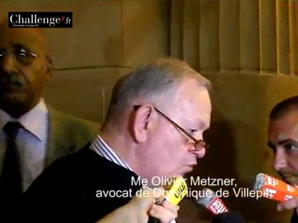 Clearstream : pour l'avocat de Villepin, le parquet est aux ordres de Sarkozy