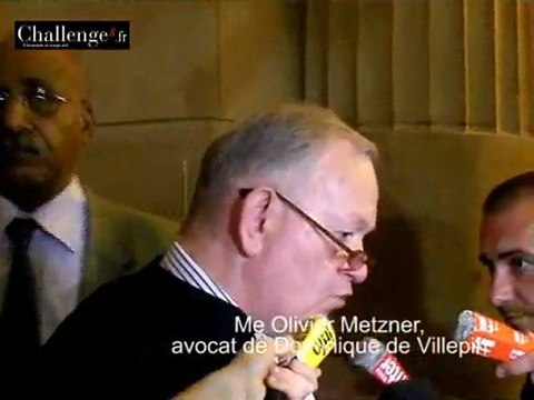 Clearstream : pour l'avocat de Villepin, le parquet est aux ordres de Sarkozy