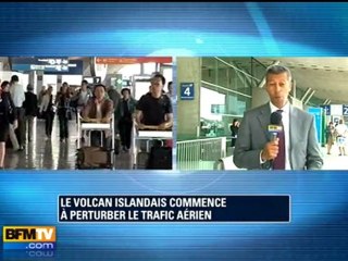 Volcan : aucune perturbation des vols à Paris