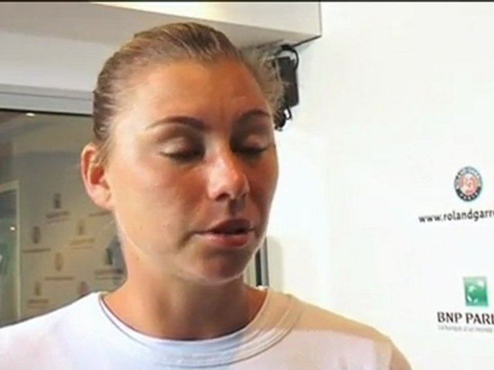 Zvonareva - Konzentration hoch gehalten