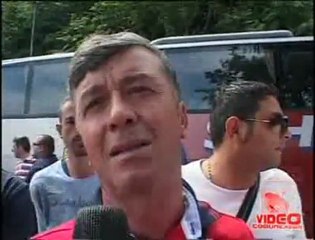 Castellammare (NA) - Gli operai Fincantieri