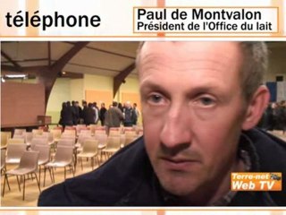 Retour sur la manifestation de l’Apli à Angers - Paul De Montvalon : « Nous allons proposer le contrat France milk board »