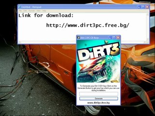 DIRT 3 KEYGEN | PC KEYS |