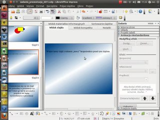 Tworzenie prezentacji w programie Impress