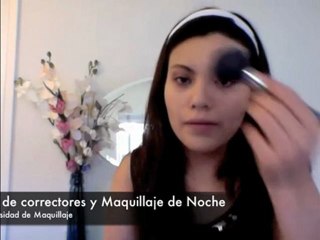 Correctores y maquillaje de noche