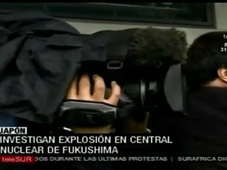 Investigan explosión en central nuclear de Fukushima