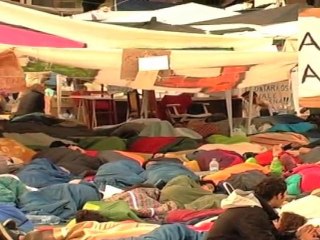 15-M: La unión hace al cambio - Plaza Catalunya, Barcelona.