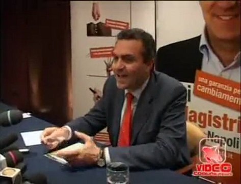 Napoli - Si sposta in Tv la sfida Lettieri-De Magistris