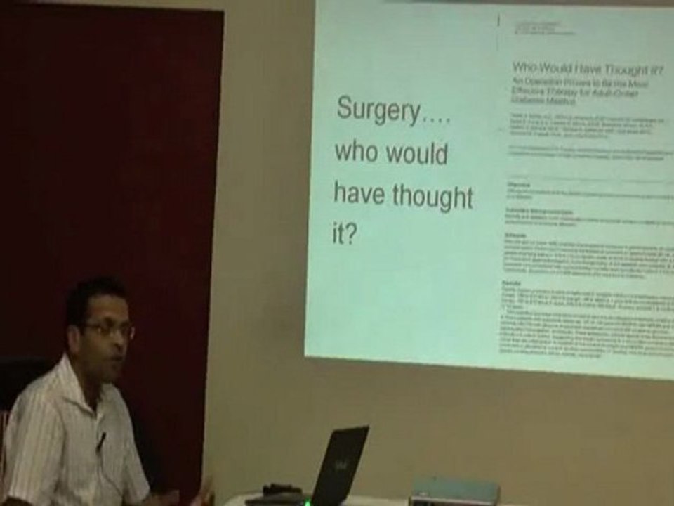 Obesity & Diabetes Is Surgery a Cure Part 1.wmv