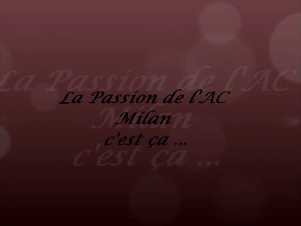 Passion AC Milan