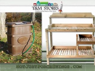 Not Just Porch Swings | Garden Arbors | Potting Benches ...