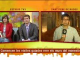 TV3 - Els matins - Comencen les visites guiades al monestir de Sant Pere de Rodes