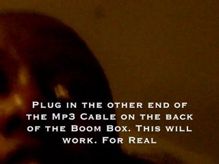 Retrieve your boom box