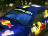 RBR Richard Burns Rally Car GrN Evo 9 IX N4 Slow Motion Blur Effect On Gravel No sound Only Music