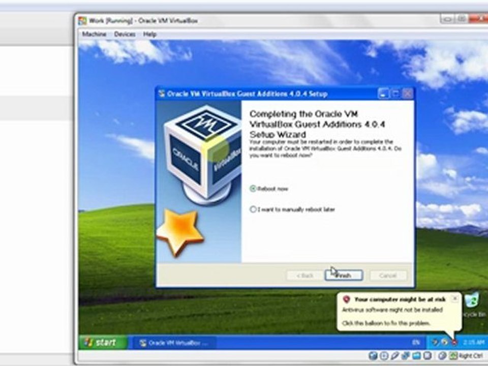 Installing Guest OS - 3 - Installing Guest Additions