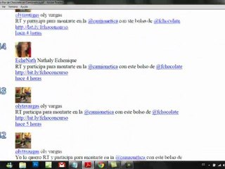 Resultados del Concurso Una Flor de Chocolate en la Camionetica