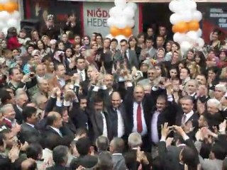 AK Parti Bor Seçim Bürosu Açıldı