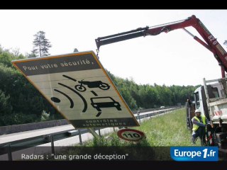 Radars : "une grande déception"