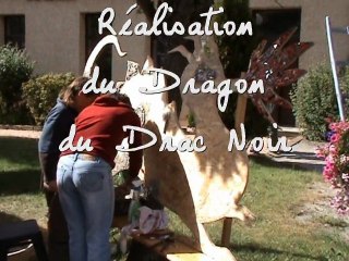 Le dragon du drac noir.Festival "L'écho des mots". 2010