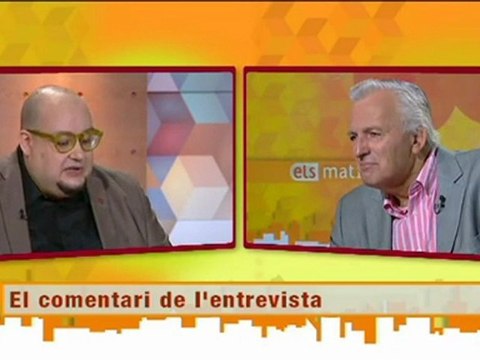 TV3 - Els matins - Ramírez Heredia s'emociona en sentir el comentari de l'entrevista