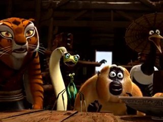 Kung Fu Panda 2 - extrait (VF) "Le Mitrailleur"