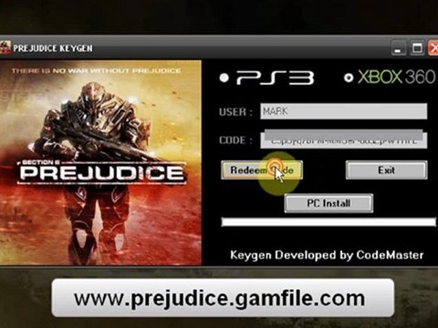 Section 8: Prejudice Redeem Codes FREE [Xbox 360]