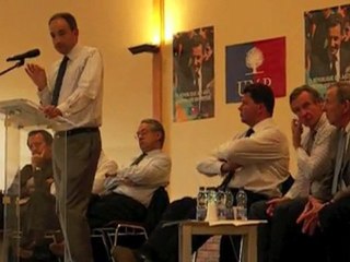 Jean-Francois Copé en meeting dans l'Oise