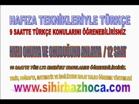 yazim kurallari Hafıza Teknikleriyle Eğitim Biriz Eğitim Kurumları