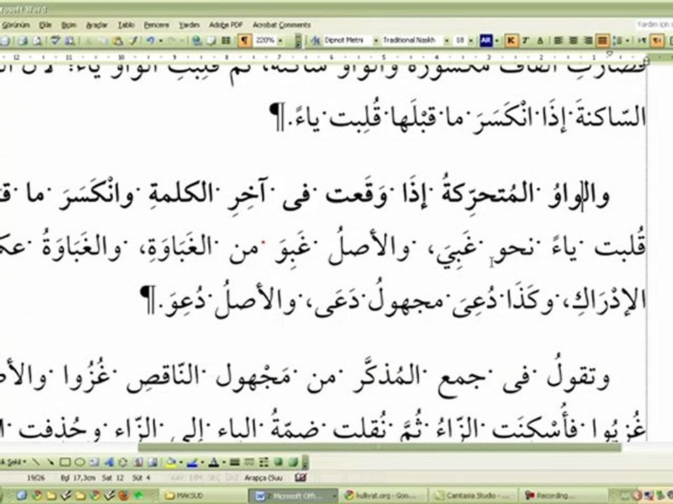 54 ARAPCA ORHAN ENCAKAR 16 MAYIS 2011 PAZARTESI