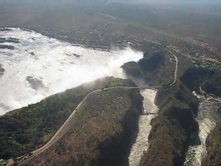 survol en hélico des chutes Victoria