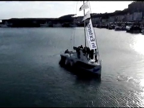 Nicolas Jossier baptise son Figaro